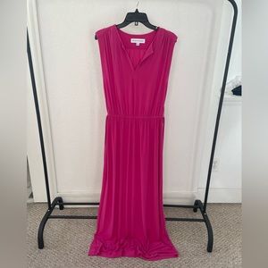 Pink maxidress